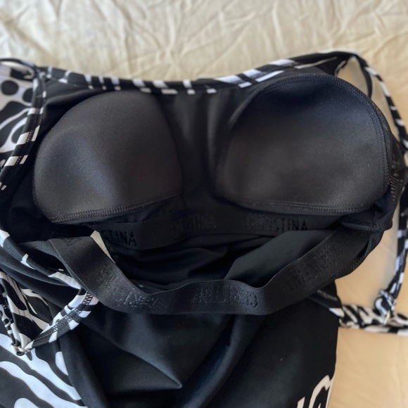 NWT Christina Skirted Animal Print Tummy Control One Piece Swimsuit 8 - Picture 10 of 15